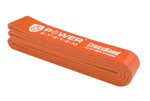 Еспандер петля гумка для фітнесу і кроссфіту Power System PS-4052 CrossFit Level 2 Orange опір 10 - 35 кг
