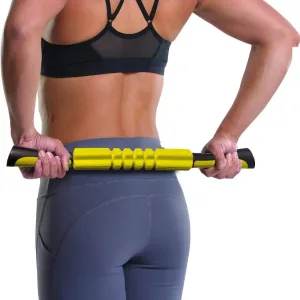 Масажний набір PowerPlay PP_4015 EPP Foam Roller Set 4 in1 2 ва роли + 2 ва м'ячі Чорно бірюзовий