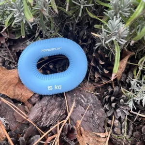 Еспандер кистьовий силіконовий PowerPlay PP-4336 Hand Grip Light 15 кг. блакитний