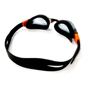 Окуляри для плавання LEACCO чорний оранжевий