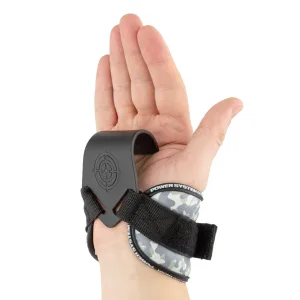 Крюки для тяги на запястье Power System PS-3370 Hooks Camo Black/Grey - XL