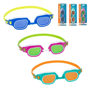 Окуляри для плавання Bestway 7+ 21003 Зелений-рожевий