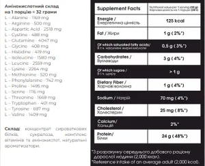 100% Whey Protein Instant 1 кг чорничний чізкейк