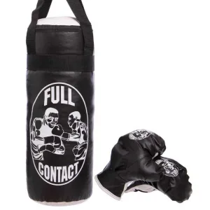 Боксерський набір дитячий Full Contact Зелений - 18 см