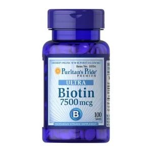 Ultra Biotin 7500 мкг - 100 таблеток