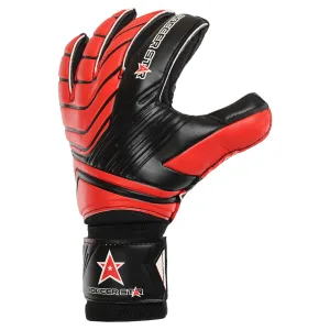 Воротарські рукавички SOCCER STAR 8 - чорне-червоний