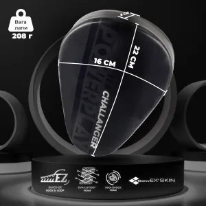 Лапи боксерські PowerPlay 3041 чорні PU [пара]