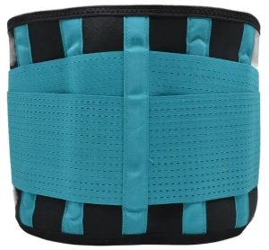 Пояс компресійний MadMax MFA-277 Slimming belt Black/turquoise L