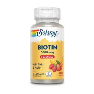 Biotin 5,000 мкг - 60 льодяників