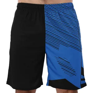 Костюм компресійний чоловічий рашгард лонгслів штани та шорти Domino чорний-синій TC210-KC210-3-CK210-4 - M