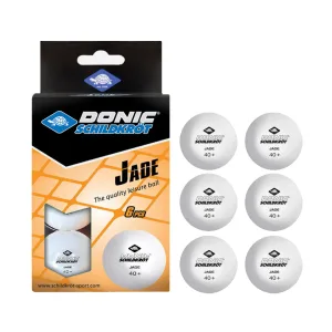 Кулі для настільного тенісу 6 штук Donic Jade Ball 40+ (оригінал)