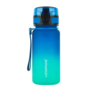 Uzspace Frosted Gradient Waterbottle 3034 - 350 мл синій/Зелений