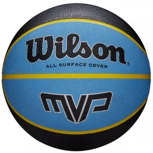 М'яч баскетбольний Wilson MVP 275 black/blue size 5