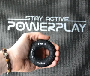 Еспандер кистьовий силіконовий PowerPlay PP-4330 Hand Grip Loops Hard 31,5-36 кг. чорний