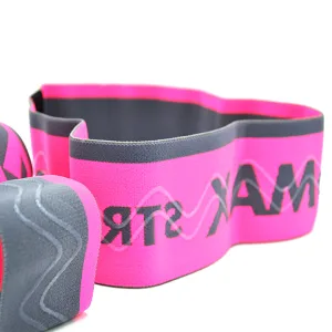 Набір тканевих гумок для фітнесу та спорту MadMax MFA-305 Hiploop set 3 pcs. Grey/Pink