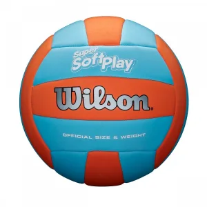 М'яч волейбольний Wilson SUPER Soft play orblu