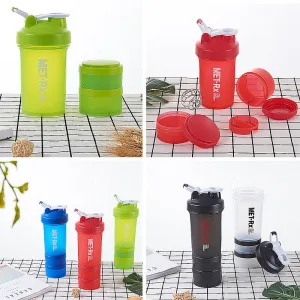 Шейкер Met-rx білий (+ 150мл + 100мл)