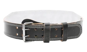 Пояс для важкої атлетики Power System PS-3100 Power шкіряний Black - XXL