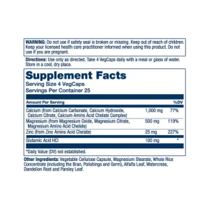 Calcium Magnesium Zinc - 100 капсул