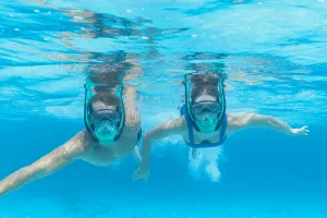 Полнолицевая маска для плавания BESTWAY 14+