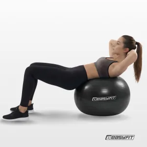 М'яч для фітнесу EasyFit BalanceBall 55 см чорний