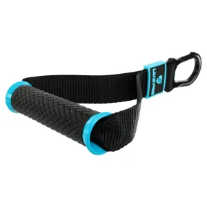 Ручки з карабінами для еспандерів, резинок та тренажерів FIT HOOK HANDLES LiveUp 2 шт чорний LP8706