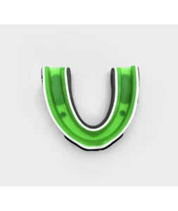 Капа боксерська Everlast EVERGEL MOUTH GUARD зелено-білий універсальна (оригінал)