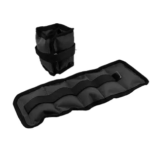 Обтяжувачі-манжети з піском по 1,5 кг чорний