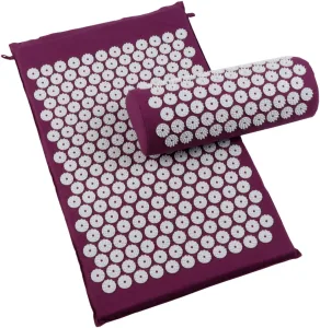 Килимок масажний аплікатор Кузнєцова Acupressure YG2890 65 см 40 см Синій Фіолетовий