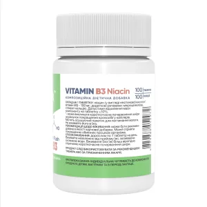 Vitamin B3 Niacin - 100 капсул