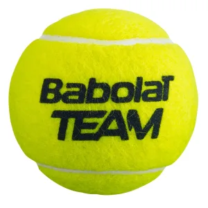 М'ячі для тенісу Babolat Team box 4b 4 шт (оригінал)