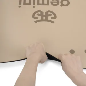 Килимок для йоги каучуковий поліуретан Pro Zodiac LEO Sport Pro лев 183 см*68 см*5 мм