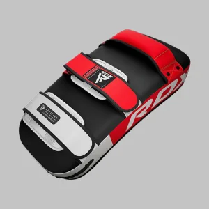 Пади для тайського боксу RDX T1 Curved Thai Kick Pad Red (1 шт.)