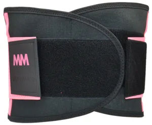 Пояс компресійний MadMax MFA-277 Slimming belt Black/neon pink M