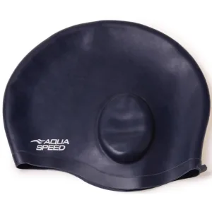 Шапка для плавання Aqua Speed EAR CAP Comfort 9895 Темно-синя OSFM 289-22 (Оригінал)