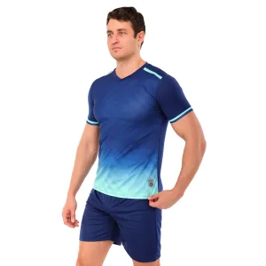 Форма футбольна комплект LIDONG темно-синьо-чорний 4XS-2XL XXL