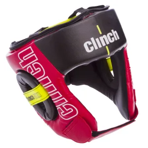 Шолом боксерський відкритий PU CLINCH S XL Червоний C142 3 - L