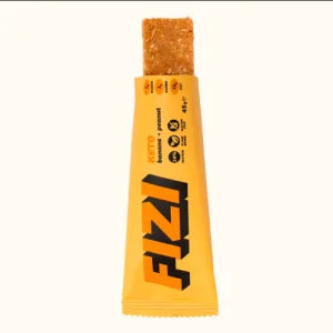 KETO Protein Bar - 10x45 г банан + горіхи