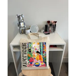 Екощопер BookOpt BK 4110 за мотивами Matisse бежевий