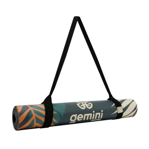 Килимок для йоги каучуковий поліуретан Pro ILLustration Sport Pro 183 см*68 см*5 мм зелений