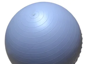 Fitness Ball Semi-Massage PowerPlay 4003 Ø75 cm Gymball Sky Blue + Pump