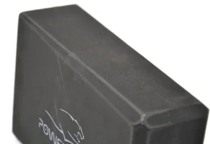 Yoga Block 2 pcs (pair) PowerPlay 4006 Yoga Brick EVA black