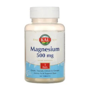 Magnesium 500 мг - 60 таблеток
