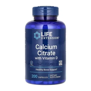 Calcium Citrate with Vitamin D - 200 капсул