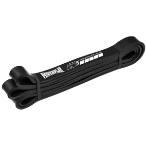Еспандер петля гумка для фітнесу і кроссфіту PowerPlay 4117 Power Band Чорна 20 - 45 кг