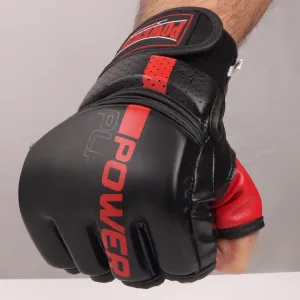 Рукавиці для MMA PowerPlay 3093 чорні - M