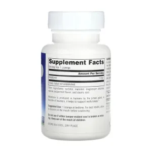 Sleep Science® Melatonin 1 мг Peppermint - 100 пастилок