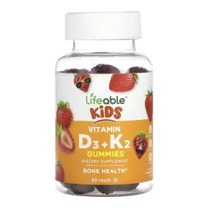Vitamin D3 + K2 Kids - 60 жуйок