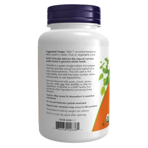 Organic Chlorella Pure Powder - 113 г