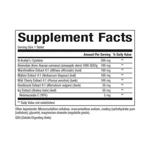 Lung, Bronchial & Sinus Health - 45 таблеток